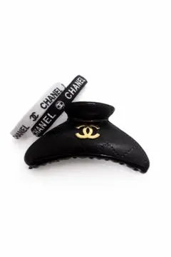 CHANEL ヘアクリップとヘアゴム　３つセット　ノベルティー