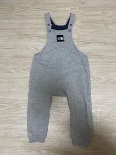 オーバーオール　サロペット　グレー　ノースフェイス　THE NORTH FACE
