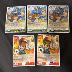 イナズマイレブンTCG 円堂守　プロモカード　5枚セット