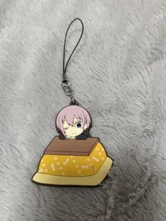 こたつに入ったキャラクター ラバーストラップ 五等分の花嫁(一花)