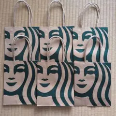 スターバックス ショップ袋 6枚セット