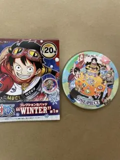 ワンピース コレクション缶バッジ WINTER ロビン - メルカリ