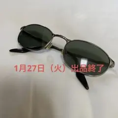 て*つ様 B&L RAY-BAN シルバーオーバルサングラス