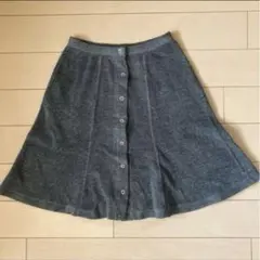 ROSEBUD ローズバッド　スカート　ミニ　フリース　フレア　スナップボタンのサムネイル
