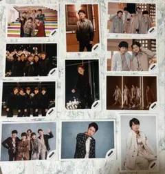 嵐 集合 大野智 二宮和也 櫻井翔 相葉雅紀 松本潤 生写真セット 会報　36枚