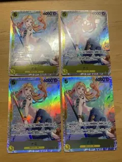 ワンピースカードゲーム ナミ SR EB03-053 4枚セット