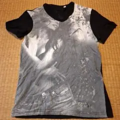 GUESS Tシャツ グラフィックプリント ブラック