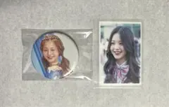 IVE  IZ*ONE ウォニョン　トレカ&缶バッチ