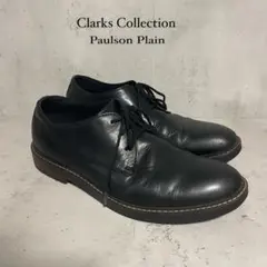 【クラークス】ビジネスシューズ 革靴 軽量 ポールソンプレイン 24cm クラークス】ビジネスシューズ 革靴 軽量 ポールソンプレイン 24cm