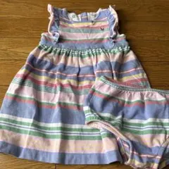 Ralph Lauren ストライプドレス 18M