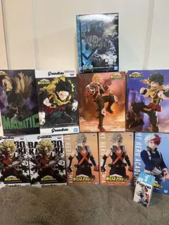 ヒロアカ プライズフィギュア 14点セット まとめ売り 爆豪勝己 緑谷出