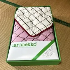 marimekko マリメッコ× 西川産業　肌掛け布団　レトロ　チェック柄のサムネイル