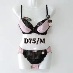ブラジャー　ショーツ　セット　D75　ラヴィジュール　エメフィール　リサマリ