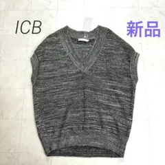 ICB★新品★【洗える】ルレックスベースダイ プルオーバーニットのサムネイル