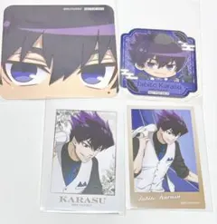 ブルーロック 烏旅人 コースター ステッカー カード セット