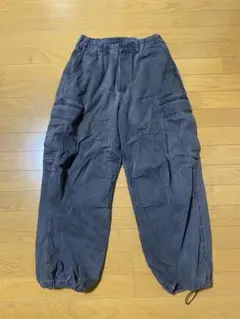 GU ブラックカーゴパンツ