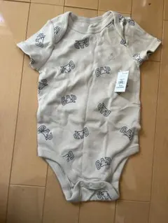 GAP ベージュロンパース タグ付き