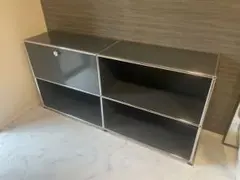 USMハラー キャビネット ブラック サイドボード 正規品