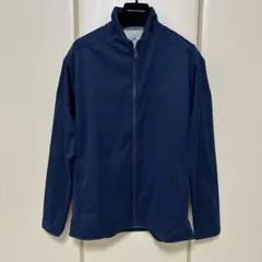 アディダスゴルフ ジップアップジャケット ウインドブレーカー　サイズL ネイビー