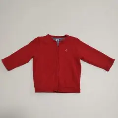 プチバトー　パーカー　18m/81cm　赤