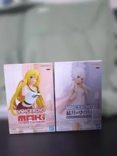 VOICEROID 弦巻マキ 結月ゆかり フィギュア 2種セットのサムネイル