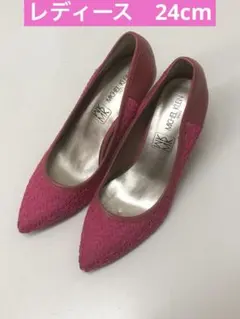 MICHEL KLEIN パンプス レース ポインテッドトゥのサムネイル