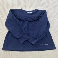 Noeil aime BeBe ネイビー トレーナー 120