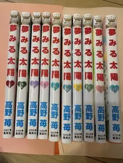 少女漫画　⑱夢みる太陽全巻　高野苺