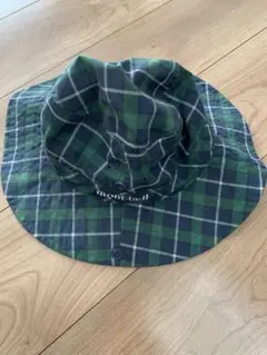 mont-bell アウトドアハット チェック柄