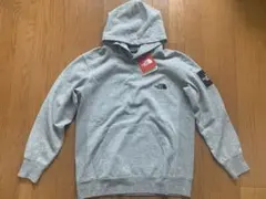 THE NORTH FACE ミックスグレー パーカー サイズMタグ付き美品