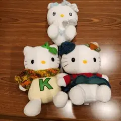 公*o様 キティ　ぬいぐるみ　3点セット