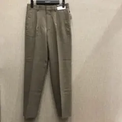 新品 未使用 SUNCOSMAN スラックス サイズ73 ウール カーキ系