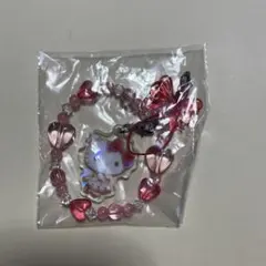 サンリオ　きらきらビーズチャーム　ハローキティ