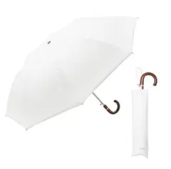 【新品未使用】COKAGE+ 2way 折りたたみ日傘 ラテベージュ ×ホワイト Amazon.co.jp: Waterfront 折りたたみ傘 日傘兼用雨傘