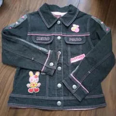 mezzo piano ダークデニムジャケット120cm