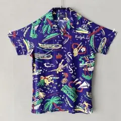 POLO Ralph Lauren アロハシャツ M ラルフローレン 半袖