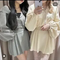 bubbles グレースウェットセットアップ
