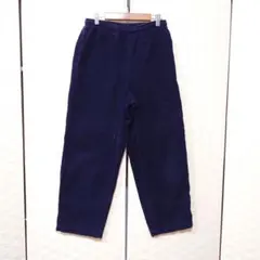 ウィルソン　ネイビー コーデュロイ カジュアルパンツ ユニセックス　秋　春のサムネイル