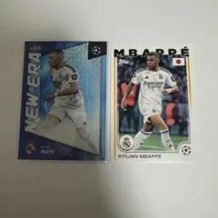 topps japanEdition24/25 KYLIAN MBAPPÉ 2枚
