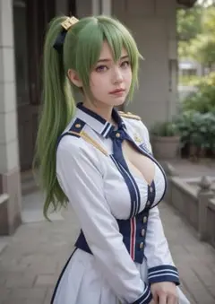 Y6827 A4 ポスター 夏目彩音 コスプレ 水着 美女 アートポスター