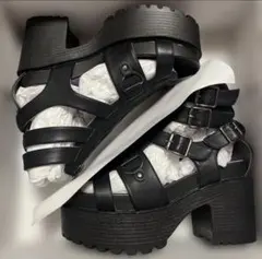 ヨースケ YOSUKE 厚底サンダル