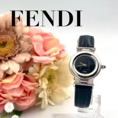 稼働品】FENDI 3050L ロゴブレス レディース腕時計 青文字盤 QZ - メルカリ