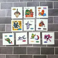 【商品状態要確認】ポケモン　デコキャラシール　10枚セット　E