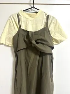 【美品】マタニティ ワンピース Ｌ UNIQLO Tシャツ　Mセット