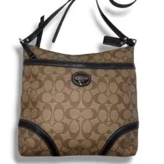 あや様 COACH コーチ ショルダーバッグ 斜めがけ クロスボディ PVC