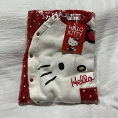 【新品】　ハローキティ　ロンパース　裏起毛　80サイズ　サンリオ