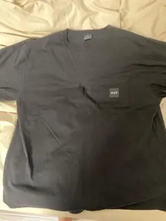 希少　HUF ブラック Tシャツ ポケット付き　XL