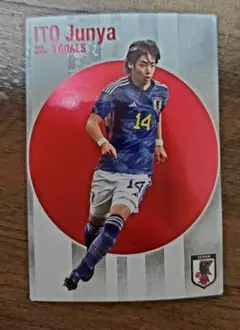 カルビーポテトチップス サッカー日本代表 カード 伊東純也 他