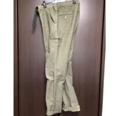 カーゴパンツ/ノースフェイス/ストレッチ/茶タグ/カーキ/ウール/M/中古/良品