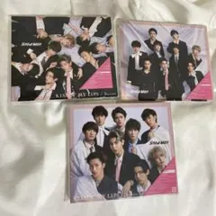 Snow Man シングル KISSIN' MY LIPS 3形態セット